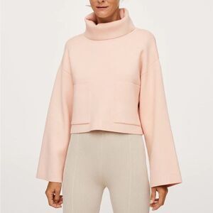 Mango Funnel Neck Sweater New
